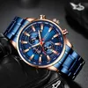 Zegarek Męski Curren Klasyczny Elegancki Chronograf Podgląd zdjęcia produktu 4