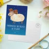 Mr. & Mrs. Panda Postkarte Sternzeichen Widder - Produktbild-Vorschau 3