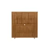Miliboo - Quadratischer klappbarer Gartentisch aus Produktbild-Vorschau 5
