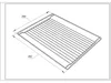 Grille de cuisson Alapure, compatible avec les fours Beko, Voir les images du produit 2