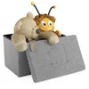 Intirilife Panca pieghevole 49x30x30 cm in FELS GREY - Cubo Anteprima dell’immagine prodotto 4