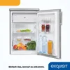 Exquisit Kühlschrank KS16-4-HE-040E inoxlook | Nutzinhalt: Produktbild-Vorschau 5