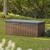 Keter Gartentruhe Darwin 380 L Braun Ecom Produktbild-Vorschau 3