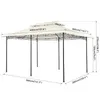 Mondeer Pavillon de jardin 3x4m Premium Pavillon à cadre Voir les images du produit 6
