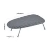 A small ironing board with dimensions indicated by text overlays. Produktbild-Vorschau