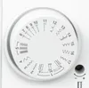 A close-up view of a sewing machine's stitch selection dial. Podgląd zdjęcia produktu