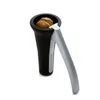 A nutcracker with a walnut inside, isolated on a white background. Produktbild-Vorschau