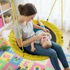 Relaxdays Nestschaukel, Outdoor Schaukel für Kinder & Produktbild-Vorschau 3