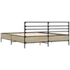 Bettgestell Sonoma-Eiche 160x200 cm Holzwerkstoff und Produktbild-Vorschau 6