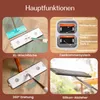 ALANBERG® XL-Flachmopp mit Zweikammersystem - Weiß, Produktbild-Vorschau 5
