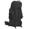 vidaXL Wanderrucksack Schwarz 100 L Oxford-Gewebe Produktbild-Vorschau 1
