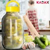 KADAX Słoik Słój Szklany 5L Do Kiszenia Na Ogórki Przetwory Podgląd zdjęcia produktu 7