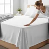 Hotel Bettlaken 90x200 cm ohne Gummizug 100% BAUMWOLLE Weiß Produktbild-Vorschau 4