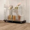 4 Stück Lenkrollen für Glasvitrine, Stuhlrolle Räder, Produktbild-Vorschau 3