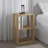 DECORTIE Lonie Moderner Nachttisch, Eiche 34 x 30 x 55 cm Produktbild-Vorschau 10