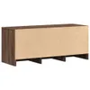 TV-Schrank LED Braun Eichen-Optik 97x34x40 cm Holzwerkstoff Produktbild-Vorschau 7
