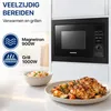 Heinner HMW-MDBI25GDBK Vstavaná mikrovlnná rúra 25 l, 900 Náhľad obrázku produktu 11