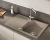 Systemceram KeraDomo Spüle SOLVA 80 in FANGO mit Produktbild-Vorschau 4