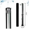 NovaTerra Solardusche 40L schwarz/silber  (Solartankdusche) Produktbild-Vorschau 6