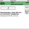 Gewindestange DIN 975 links M16 -LHx 1000mm Stahl Produktbild-Vorschau 1