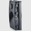 A black electrical appliance viewed from the side, showing its internal compartment and power cord. Produktbild-Vorschau