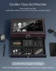Uhrenbox, Uhrenkasten mit Glasdeckel, Uhrenkoffer mit Produktbild-Vorschau 2
