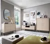 Lowboard in beige, Fußgestell schwarz, MALAGA-160 Produktbild-Vorschau 7