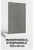 Wandpaneel Steinoptik Grau 120x60 cm – Feuerfest & Produktbild-Vorschau 1