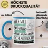 Schlagzeugerin Tasse Geschenk Spruch Wer Will Schon Produktbild-Vorschau 3