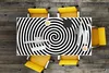 Schreibtischmatte Tischunterlage 120x60 cm Mauspad - Spiral Produktbild-Vorschau 2
