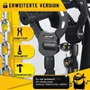 AMZLOCK E Scooter lock 8mm giallo - lucchetto a manetta per Anteprima dell’immagine prodotto 5
