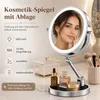 LED Schminkspiegel 9 Zoll, Kosmetikspiegel mit Beleuchtung Produktbild-Vorschau 4