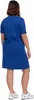 jurk - damesjurk, maat M - zomerjurk, blauw - T-shirtjurk - Productafbeelding-voorbeeld 5
