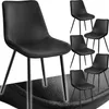 tectake® Set Stuhl Monroe gepolstert, in Samtoptik 48 x 59 Produktbild-Vorschau 10