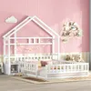 Traumhaftes Kinderbett mit Sicherheitsgitter & Haus-Design, Produktbild-Vorschau 4