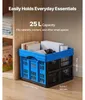 SucceBuy skladacie boxy 25 l v 3-dielnej sade, skladacie Náhľad obrázku produktu 3