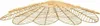 A close-up illustration of a decorative lampshade with a feather-like design. Produktbild-Vorschau