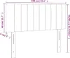 Kopfteil Taupe 100x5x78/88 cm Stoff Produktbild-Vorschau 8