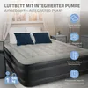 ML-Design Luftmatratze 1 Person 196x97x47 cm Grau, Luftbett Produktbild-Vorschau 2