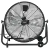 vidaXL Průmyslový bubnový ventilátor 60 cm 172,5 W černý Náhled obrázku produktu 1
