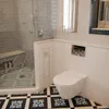 HAGO24 WC Modul Edelstahl gebürstet Schlitz Einbauschrank Produktbild-Vorschau 2