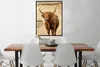 MuchoWow® Gerahmtes Poster Schottischer Highlander - Produktbild-Vorschau 2