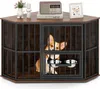 COSTWAY Cage pour chien Meuble, niche pour chien avec Voir les images du produit 1