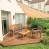 4L Textil Gartenstuhlauflage Niedriglehner aus Samt-Imitat, Produktbild-Vorschau 8