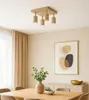 LUXOLAR Lampa sufitowa plafon 4-punktowy GU10 LED beżowy, Podgląd zdjęcia produktu 5