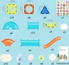 Malplay Magnetické stavební bloky Stavební bloky Svítící 3D Náhled obrázku produktu 13