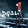 AREBOS 3T Rangierwagenheber mit Fußpedal + 2 Produktbild-Vorschau 19