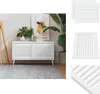 vidaXL Schranktüren Lamellen-Design 2 Stk Weiß 39,5x49,4 cm Produktbild-Vorschau 1