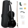 FCH Violino 3/4, set completo per principianti, nero, con Anteprima dell’immagine prodotto 3
