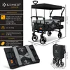 KESSER® Bollerwagen Faltbar GTS-9100 mit Dach Handwagen Produktbild-Vorschau 6